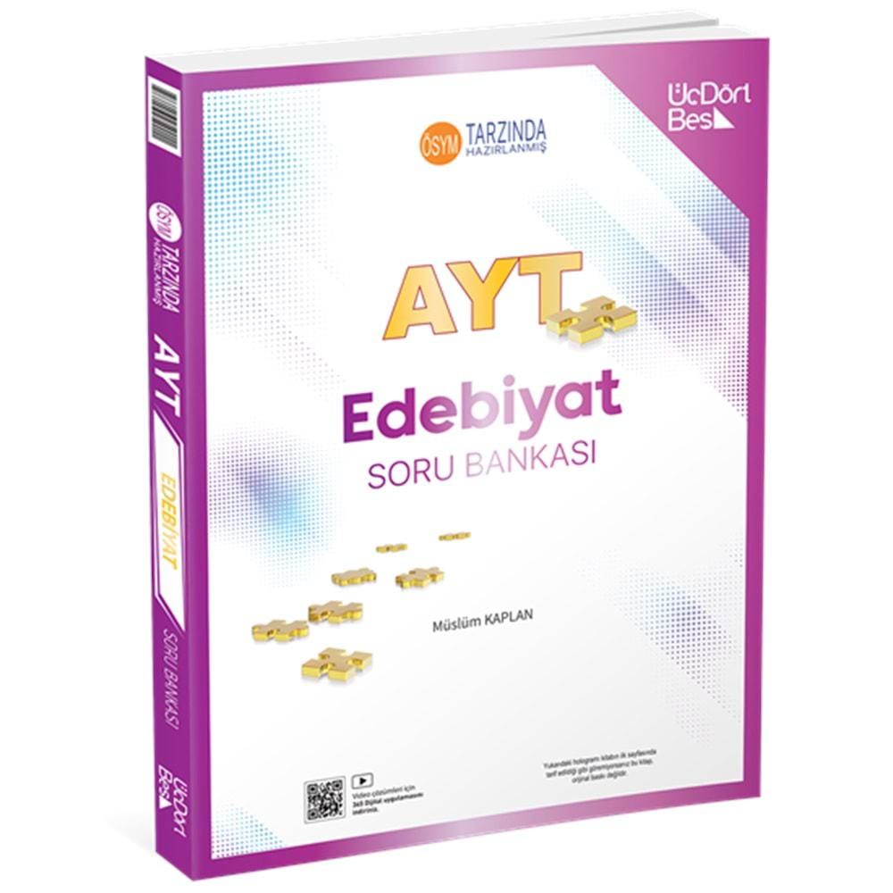 ÜÇDÖRTBEŞ AYT EDEBİYAT SORU BANKASI-2025