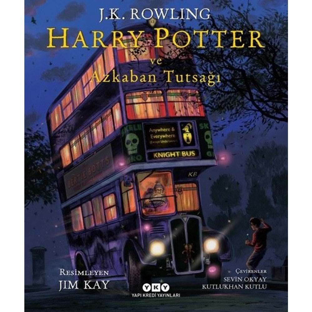 HARRY POTTER VE AZKABAN TUTSAĞI-3 (RESİMLİ ÖZEL BASKI) CİLTLİ-J.K.ROWLING-YAPI KREDİ YAYINLARI