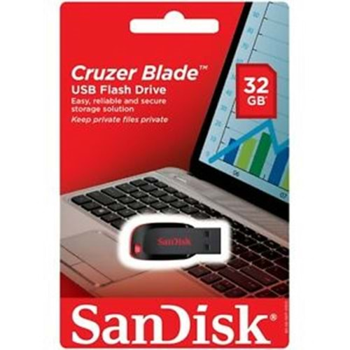 SANDİSK 32 GB FLASH BELLEK BLADE SDCZ50