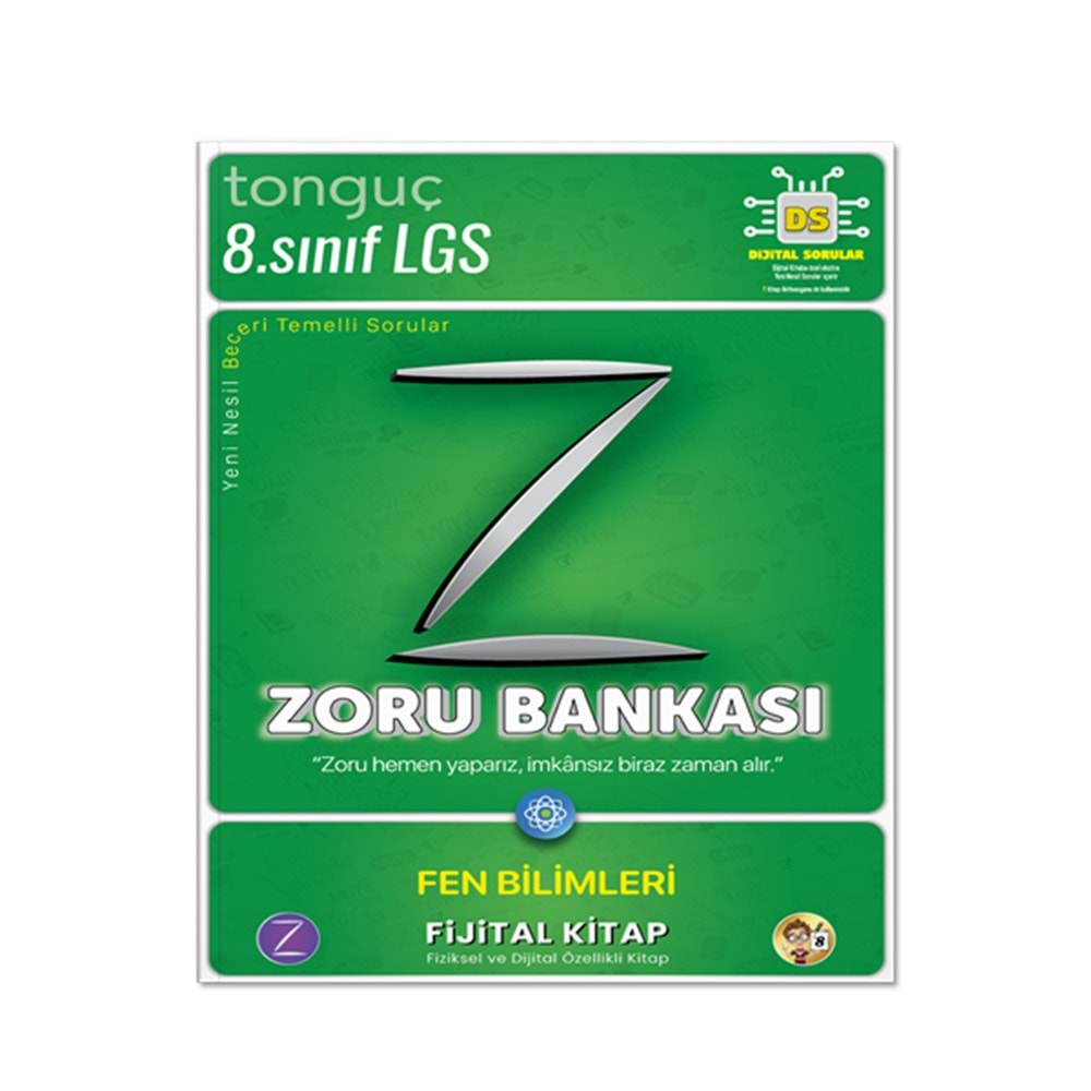 TONGUÇ 8.SINIF FEN BİLİMLERİ ZORU BANKASI