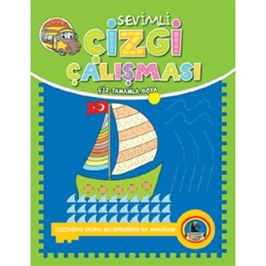 KARATAY SEVİMLİ ÇİZGİ ÇALIŞMASI ÇİZ-TAMAMLA-BOYA 48 SAYFA