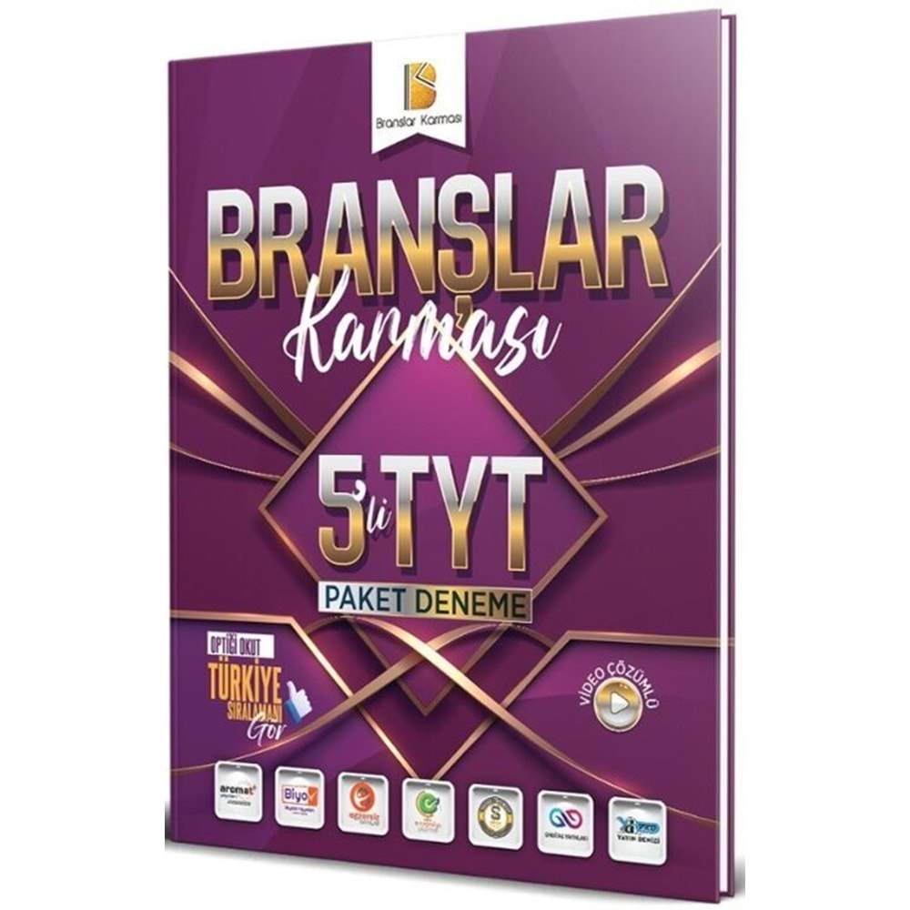 KRALLAR KARMASI TYT BRANŞLAR KARMASI 5 Lİ PAKET DENEME-2025