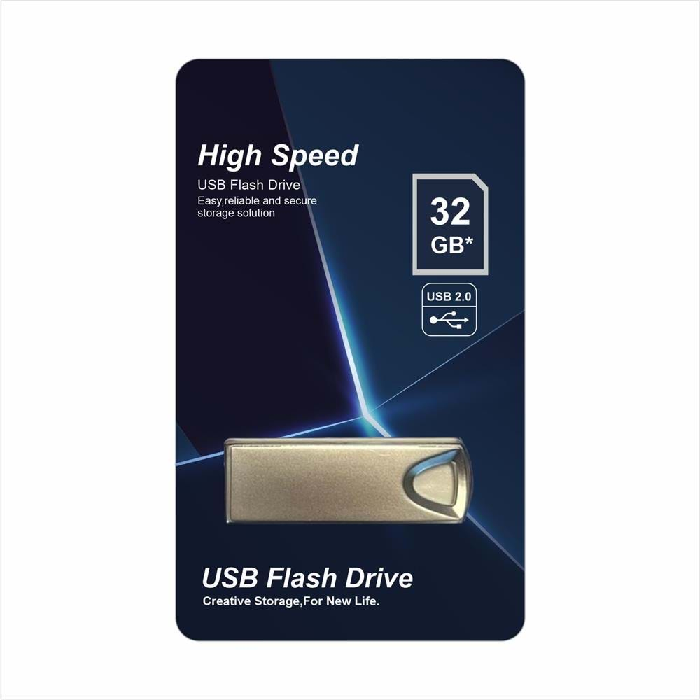 ELBA 32 GB METAL 2.0 USB FLASH BELLEK